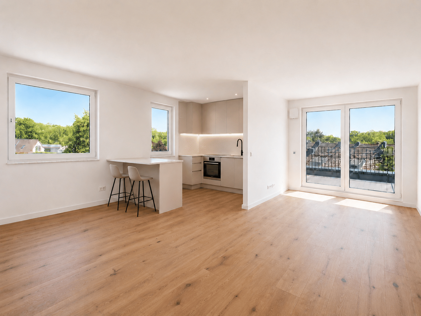 Modernes Neubau-Penthouse mit sonniger Dachterrasse in ruhiger Rahlstedter Lage, 22149 Hamburg (Wandsbek Rahlstedt Tonndorf)