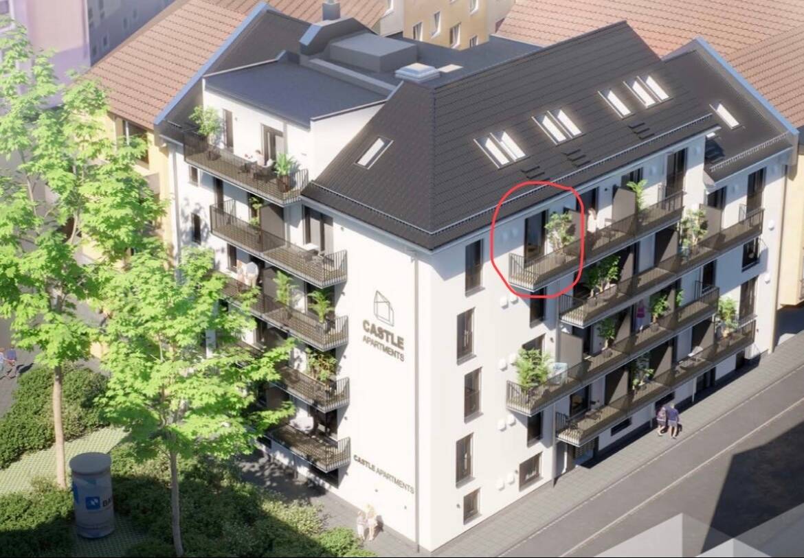 Schönes, helles, möbliertes 1-Zimmer-Apartment in Nürnberg – zentrumsnah – zu vermieten. Direkt vom Eigentümer / Provisionsfrei., 90478 Nürnberg (Dutzendteich Gleißhammer Glockenhof Sankt Peter Zerzabelshof)