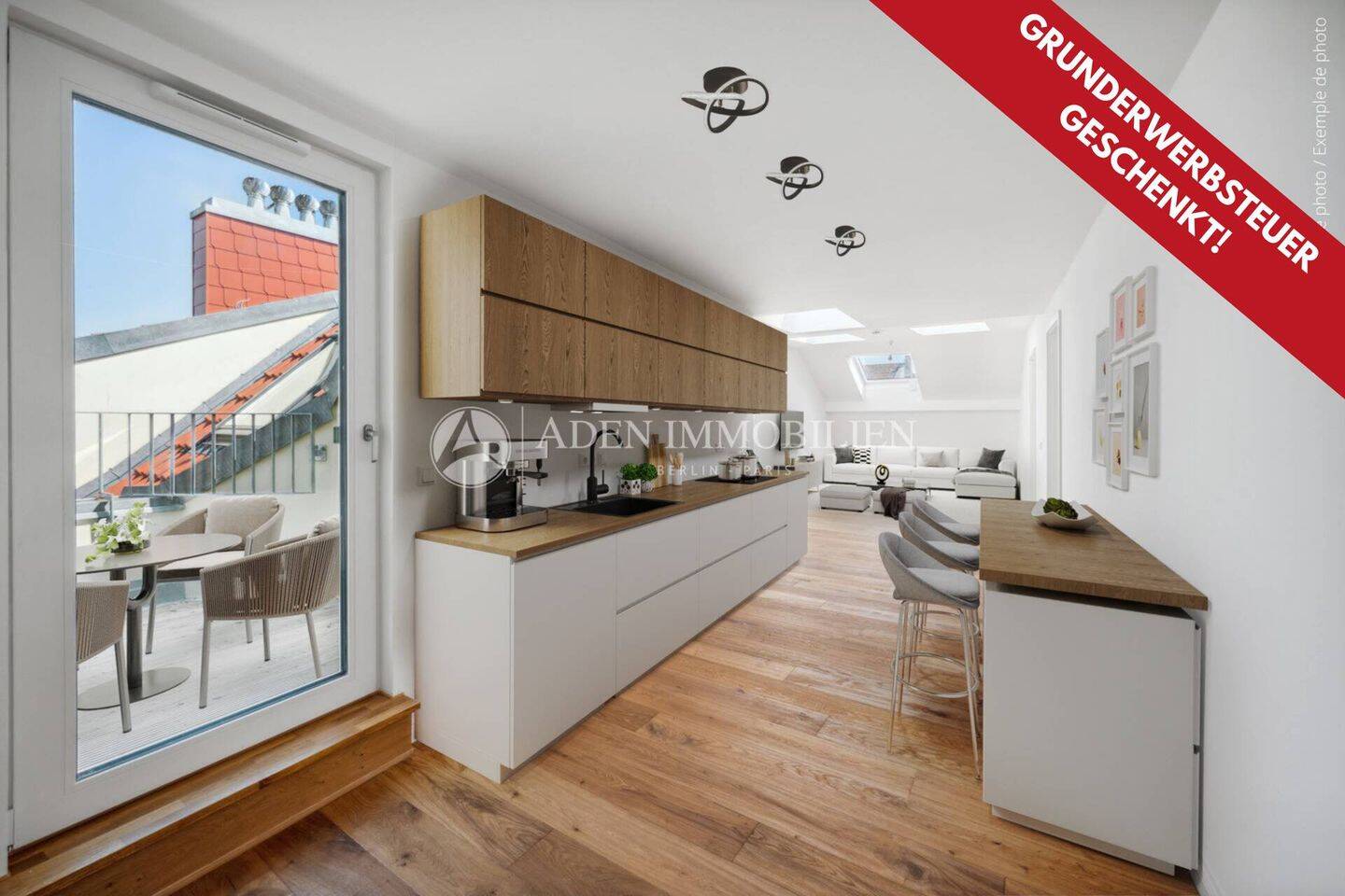 *Über den Dächern von Köpenick*Helle 3-Zi. Neubau Dachwohnung mit Aufzug und Terrasse!!!*, 12459 Berlin (Treptow-Köpenick)