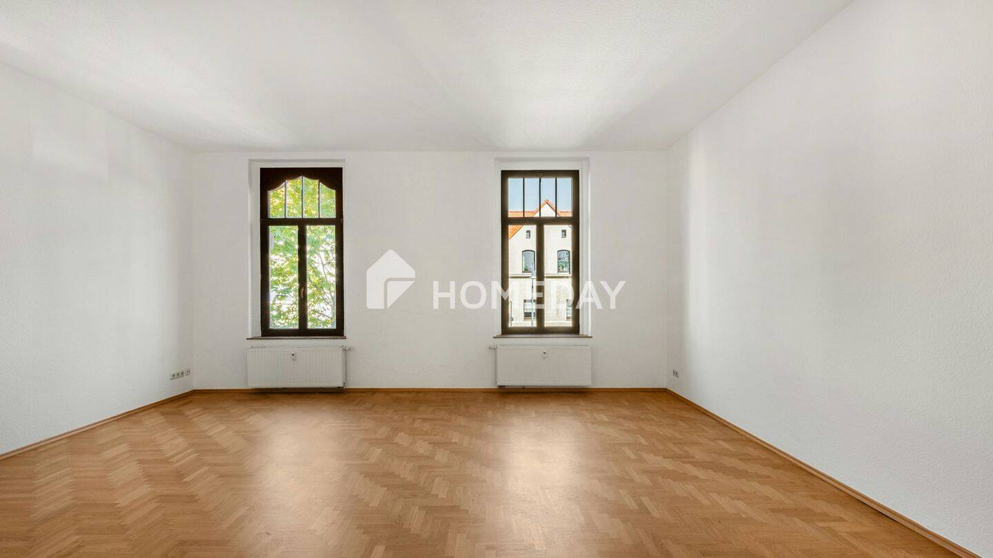 Altbaucharme trifft moderne Wohnqualität – stilvolle 3-Zimmer-Wohnung, 6749 Bitterfeld-Wolfen