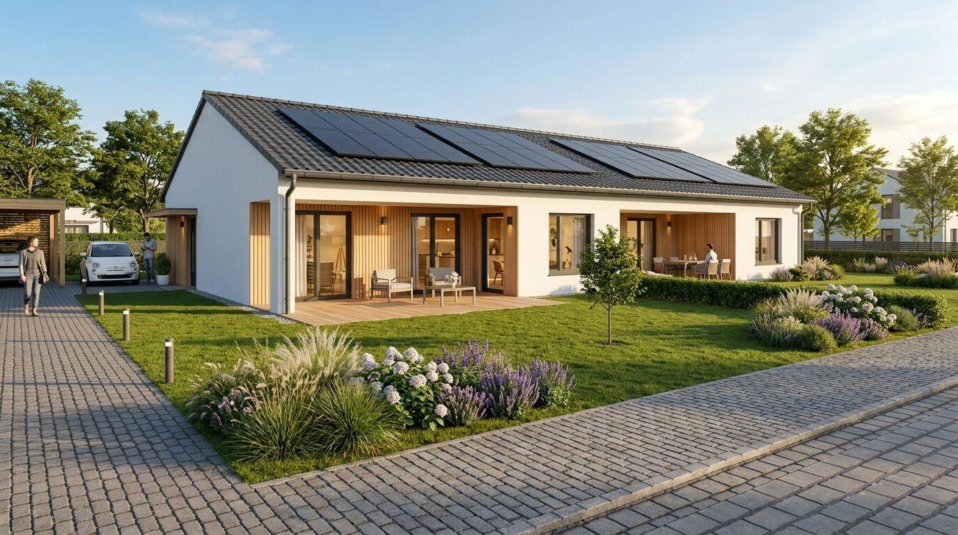 Letzter Bauabschnitt im Wacholderweg I Ebenerdiges “Tiny-Doppelhaus” mit 3-Zimmern und ca. 73 m² in beliebter Wohnlage, 27299 Langwedel