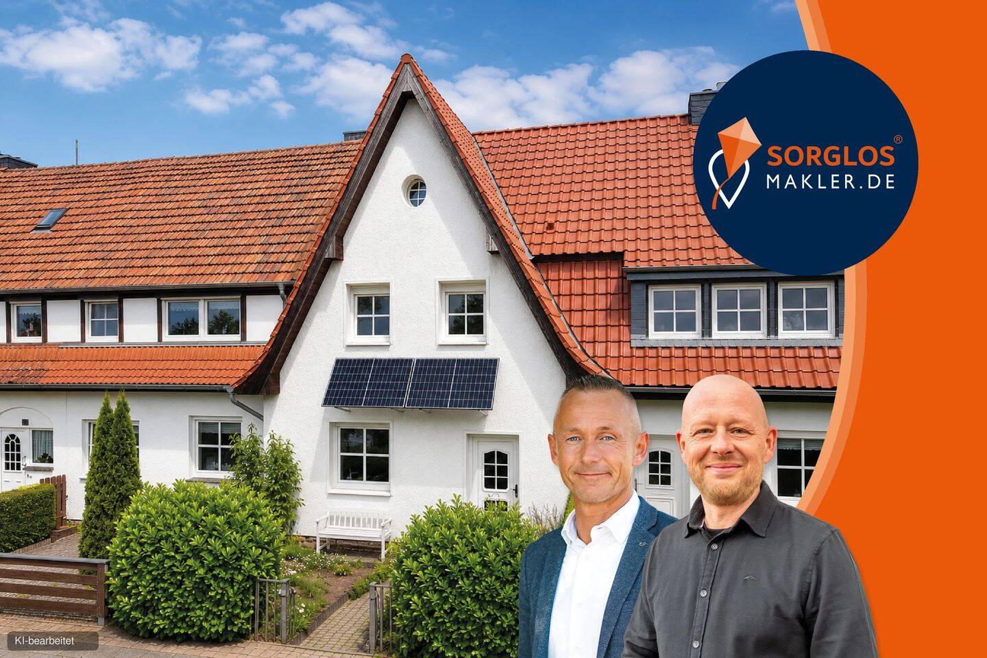 Gepflegtes Reihenmittelhaus mit Kamin, Garten und zwei Terrassen in Wefensleben, 39365 Wefensleben
