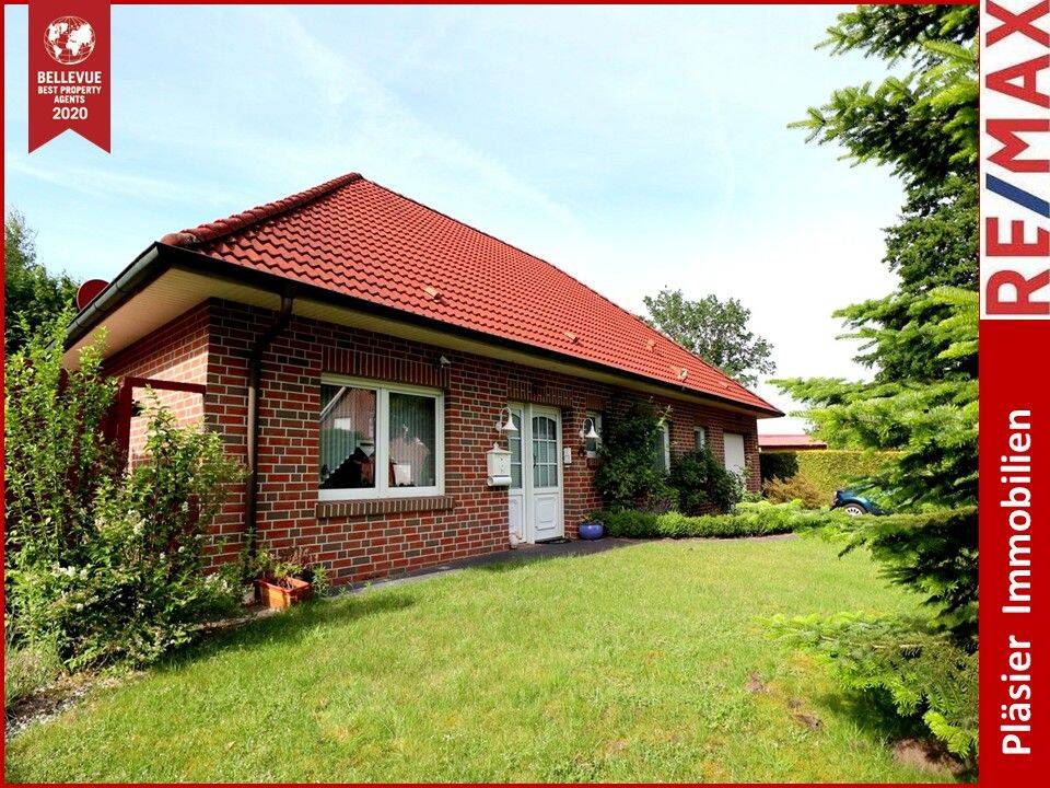 Walmdachbungalow * ruhige Wohnlage * Fußbodenheizung * umeinsehbarer Garten * ebenerdiges Wohnen *, 26842 Ostrhauderfehn