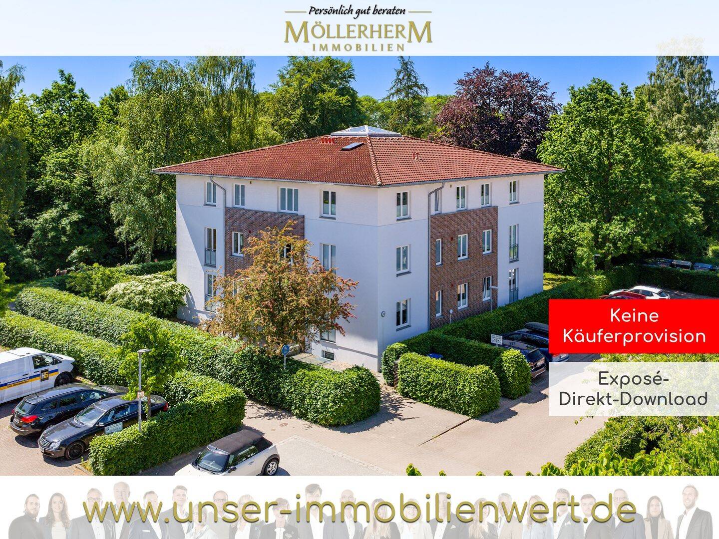 Gemütliche 3-Zimmer-Wohnung mit Balkon in ruhiger Lage von Lübeck-Marli, 23564 Lübeck (Sankt Gertrud Sankt Jürgen)
