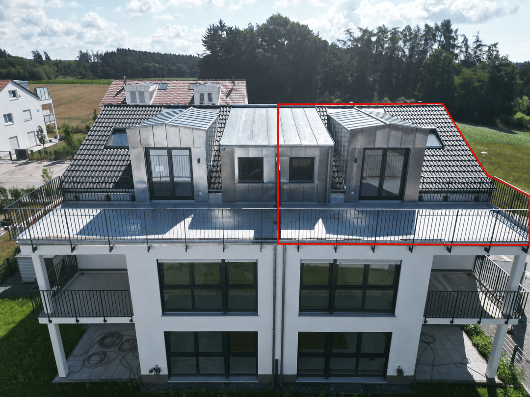 Wohnen über den Dächern – moderne Mietwohnung mit großzügiger Dachterrasse, 85408 Gammelsdorf