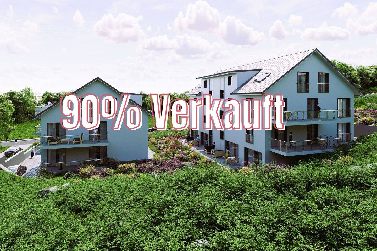 Energieeffizient & Sonnig: 3-Zimmer-Wohnung KfW 40 in Bad Boll – Maklerfrei – 73087 Bad Boll – Bild 1 von 1