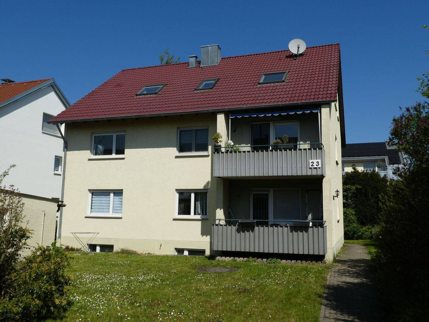 PROVISIONSFREI ! Schöne, gut geschnittene 3- Zimmer-Wohnung in bevorzugter Wohnlage, 71254 Ditzingen