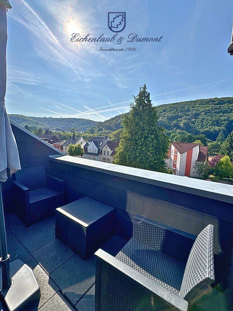 Uni-Nähe: Schöne 3 1/2 ZKB-Wohnung mit Kamin & Loggia, zentral in Saarbrücken-Scheidt, 66133 Saarbrücken