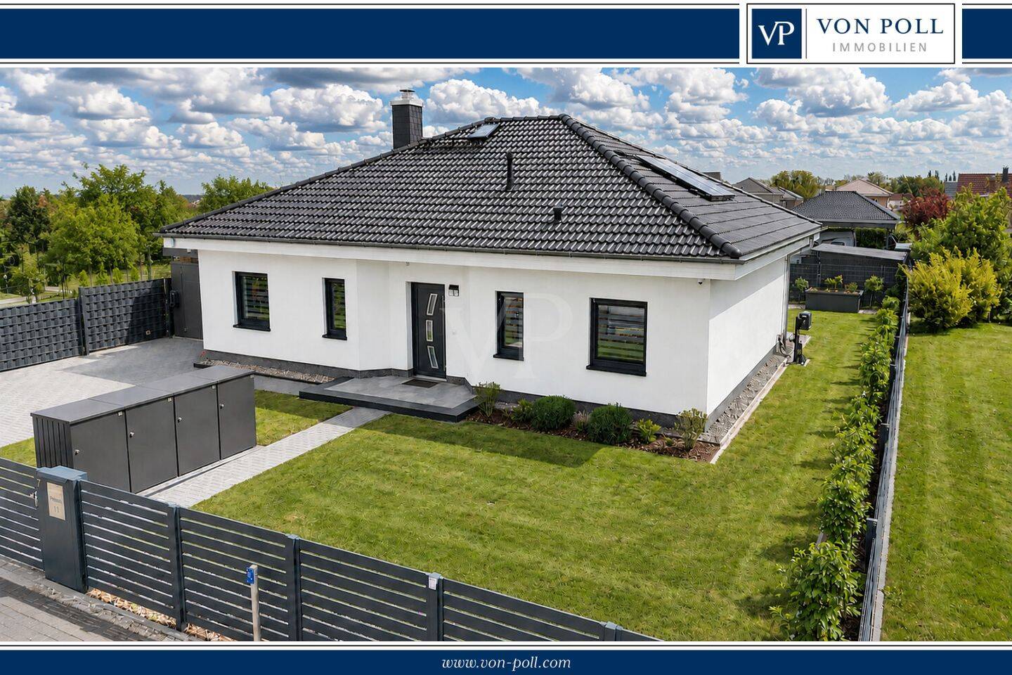 Stilvoller Bungalow aus 2021 – Energieeffizient, komfortabel und bezugsfertig in Stienitzaue, 16356 Werneuchen