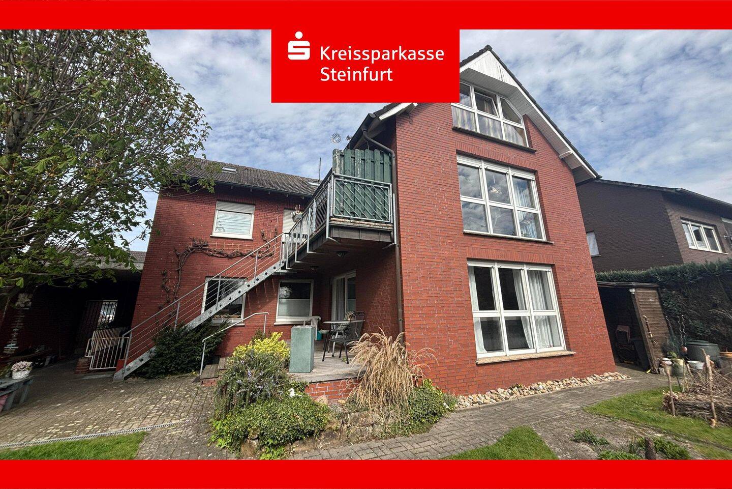 Wohnen mit Garten in ruhiger Siedlungslage – großzügige Erdgeschosswohnung in Hörstel-Bevergern!, 48477 Hörstel