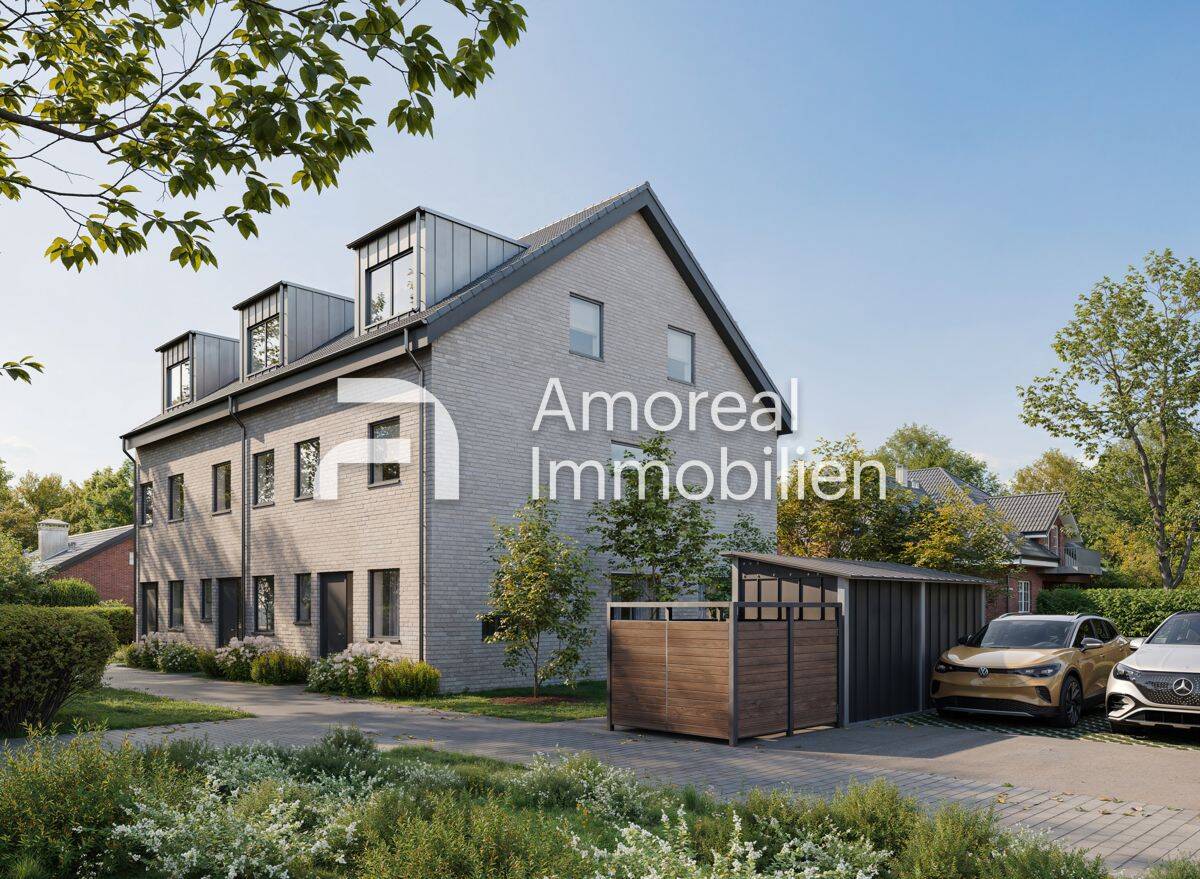 Exklusiver Neubau – Moderne Townhäuser in familienfreundlicher Architektur