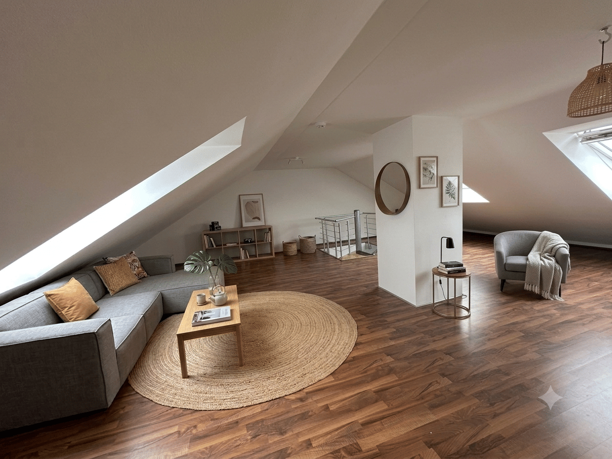 3,5 Zimmer Maisonettewohnung mit Dachstudio und Kamin, 44329 Dortmund