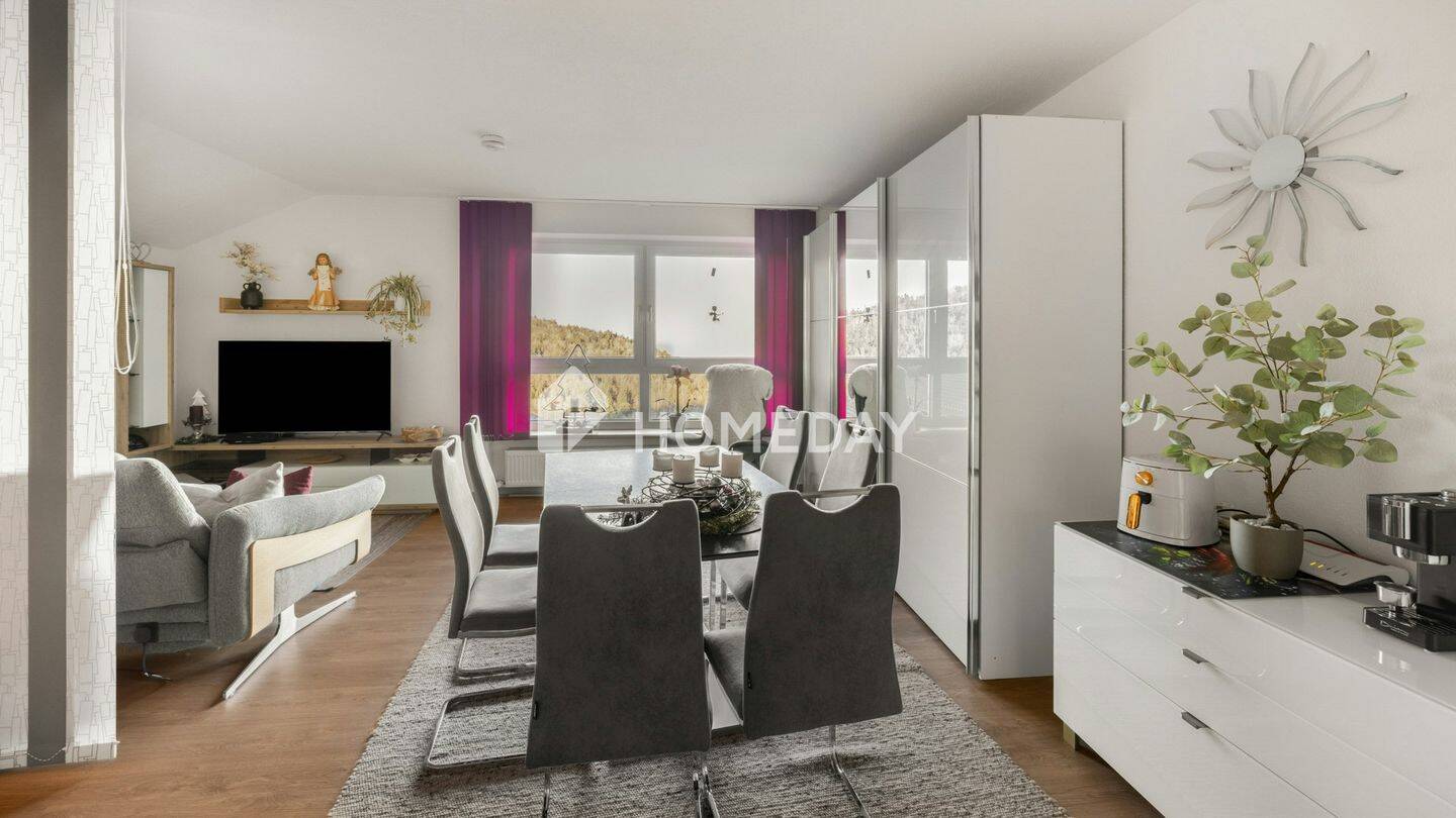 Kompaktes Wohlfühl-Zuhause mit Alpenblick, moderner Sanierung, EBK, Stellplatz & Möblierung, 94572 Schöfweg