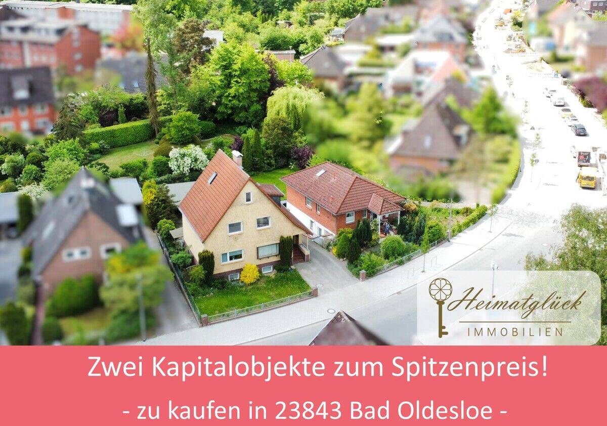 Zwei Kapitalobjekte zum Spitzenpreis – zu kaufen in 23843 Bad Oldesloe –, 23843 Bad Oldesloe