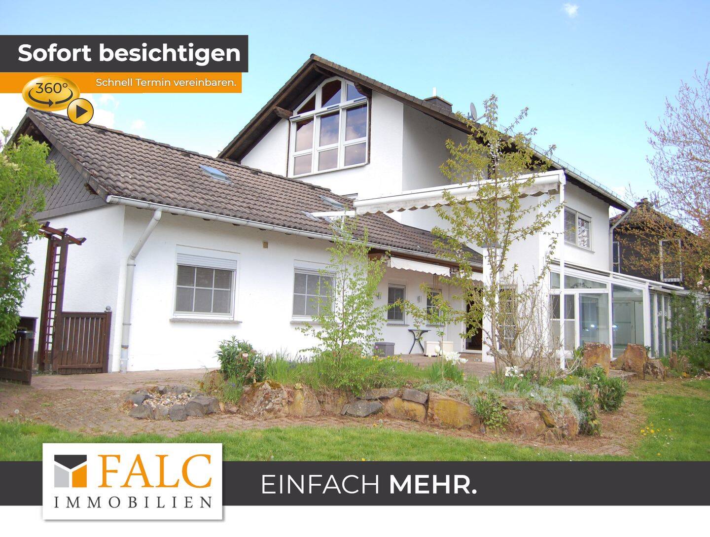 +++Großes Einfamilienhaus mit Option für Vermietung, Praxis- oder Büroräume und schönem Garten+++, 34549 Edertal