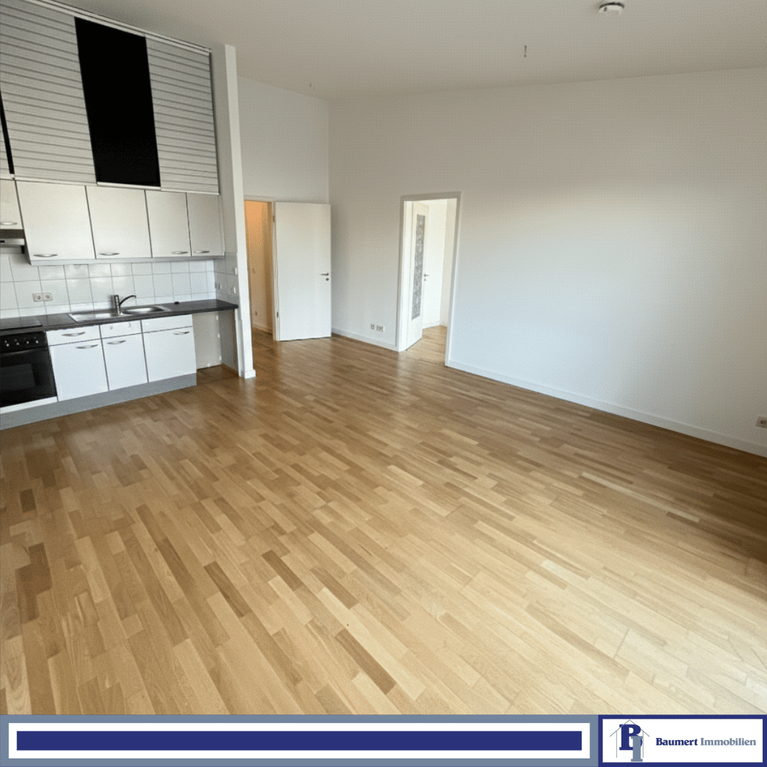 Wohnen am Wasser: 1,5-Zimmer-DG mit Aufzug und Westterrasse in Köpenick, 12557 Berlin (Treptow-Köpenick)