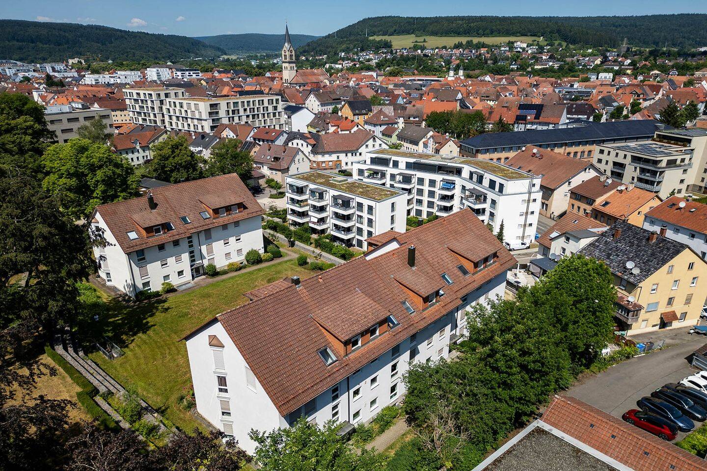 Gepflegte 3-Zimmer DG-Wohnung mit EBK, TG-Stellplatz & Dachterrasse, 78532 Tuttlingen