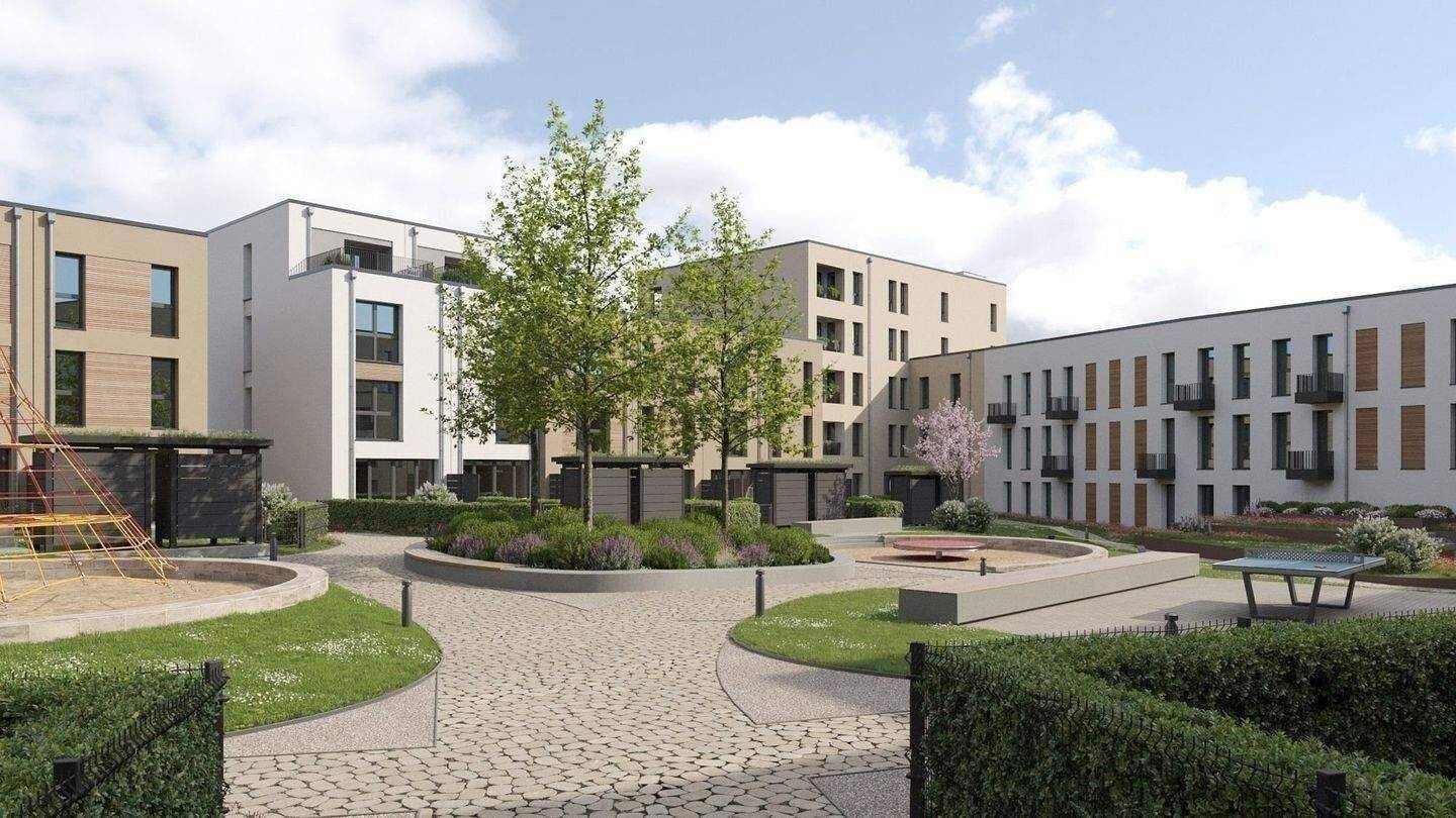 Neubau am Park: 2 Zimmer, U-Bahn & Einkauf direkt ums Eck, 90461 Nürnberg