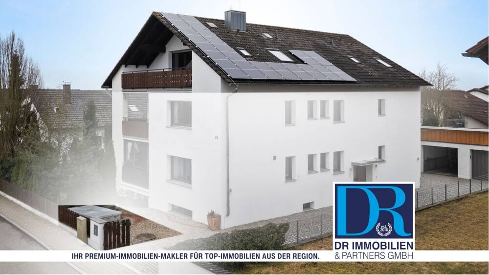 3-Zimmer-Wohnung in kleinem Mehrfamilienhaus mit Außenstellplatz und überdachtem Balkon, 85080 Gaimersheim