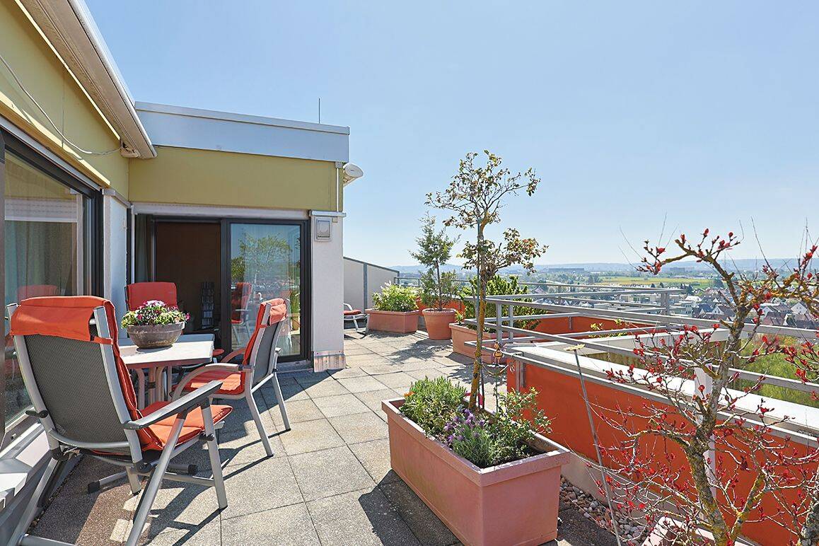 Wohnen über den Dächern – großzügiges Penthouse mit traumhaftem Fernblick, 71069 Sindelfingen
