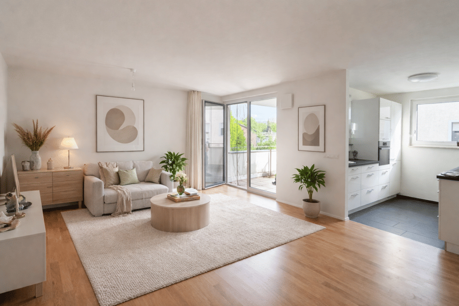 Provisionsfrei* 3-Raumwohnung mit Südbalkon und EBK in bester Lage, 61273 Wehrheim
