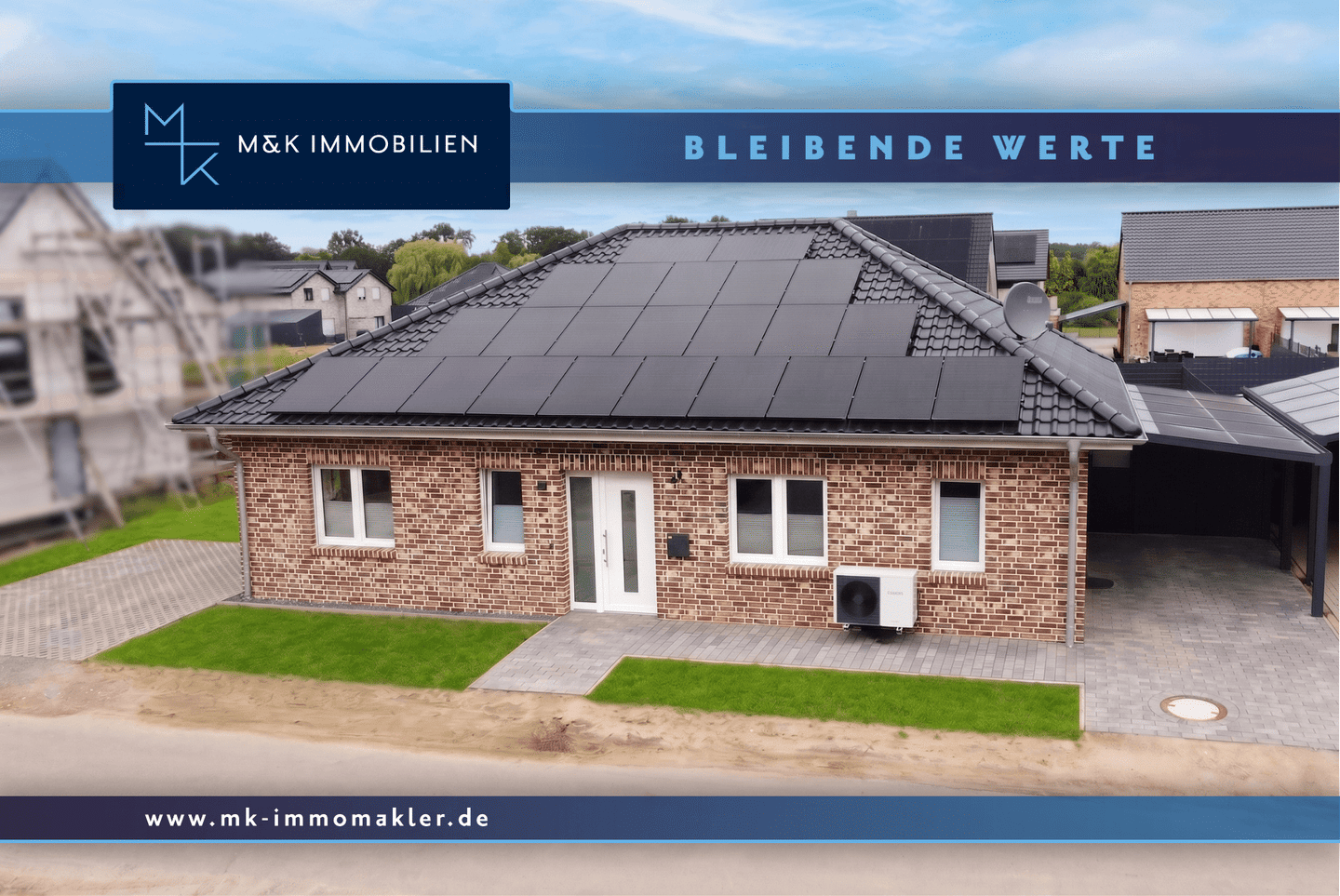 Neubau KfW-40 | Eleganter Bungalow mit gehobener Ausstattung in idyllischer Wohnlage!, 49610 Quakenbrück