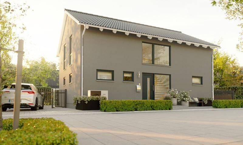 NEU: “Aura” – Traumhaus mit Einbauküche & Bodenbelägen & PV-Anlage & – Alles drin, alles dran – Du malerst noch – Dann kannst du einziehen!, 55578 Wallertheim