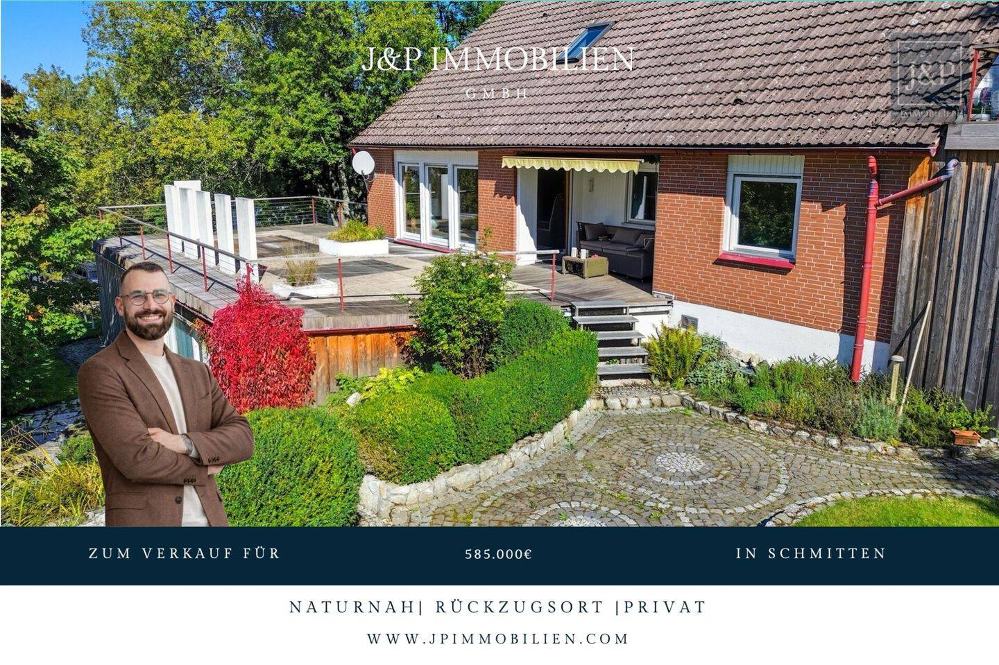Großes sonniges Grundstück 1710qm mit alten Baumbestand. Sanierungsobjekt oder Teilneubau, 61389 Schmitten