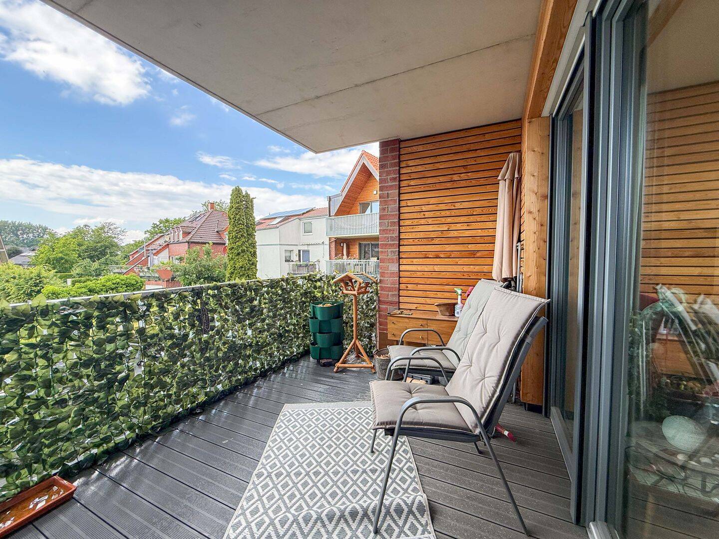 Ruhig. Sonnig. Nah dran. 2-Zimmer-Neubau- Wohnung mit Westloggia, 48167 Münster (Angelmodde Gremmendorf Wolbeck)