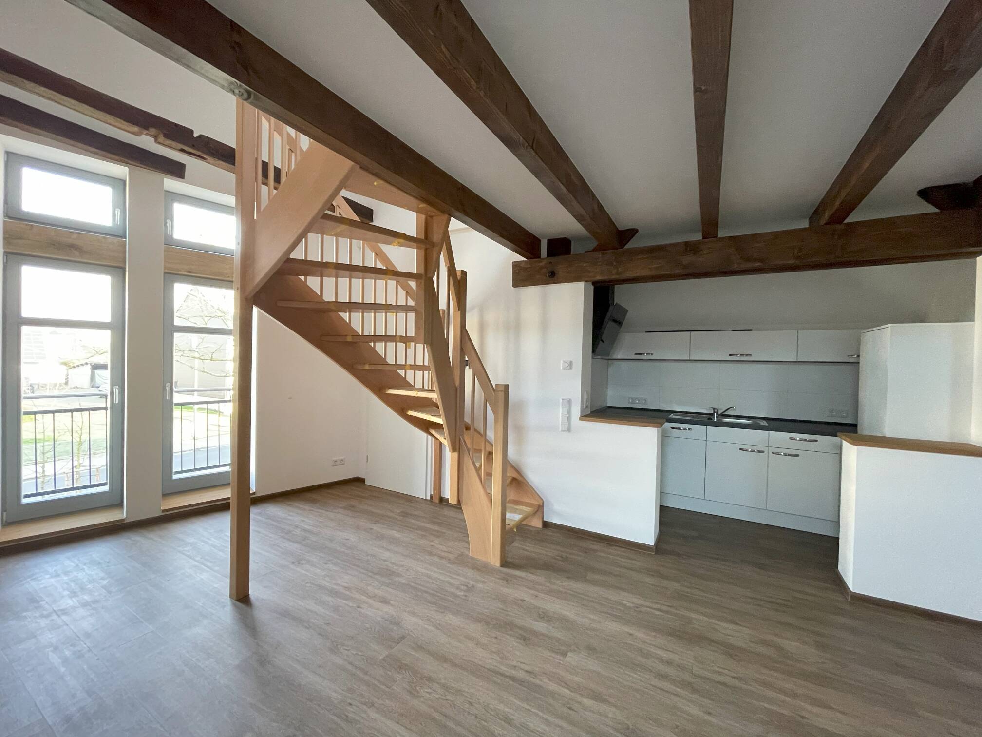Wohnung mit Loft-Charakter im alten Fachwerk, 34123 Kassel (Bettenhausen Forstfeld Unterneustadt Waldau)