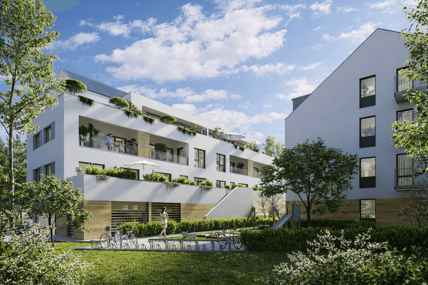 Wohnen mit Weitblick: Penthouse in zentraler Lage mit Loggia, 63825 Blankenbach