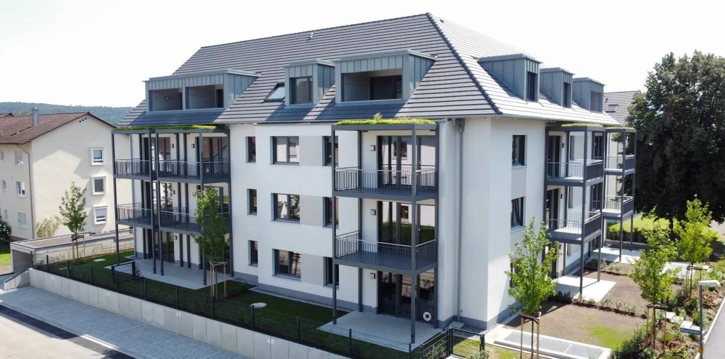 Dachgeschoss ETW in Teningen mit Loggia – 79331 Teningen – Bild 1 von 9