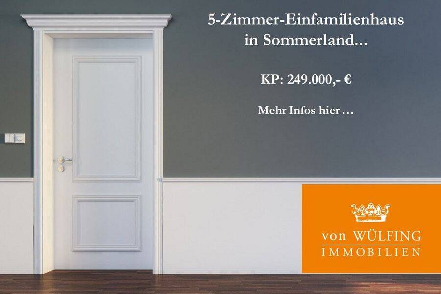 5-Zimmer-Einfamilienhaus in Sommerland…?, 25358 Hohenfelde
