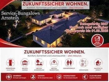 Zukunftssicher wohnen – Service-Bungalows Arnstein – voll klimatisiert – Bezugsfertig 2027, 97450 Arnstein