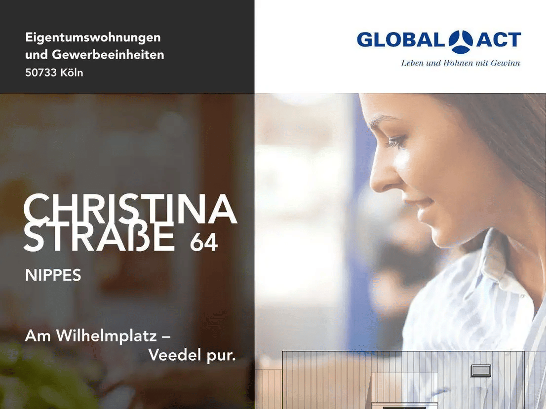 Attraktives Wohn- und Geschäftshaus am Wilhelmplatz – Christinastraße 64, Köln Nippes, 50733 Köln (Nippes Weidenpesch)