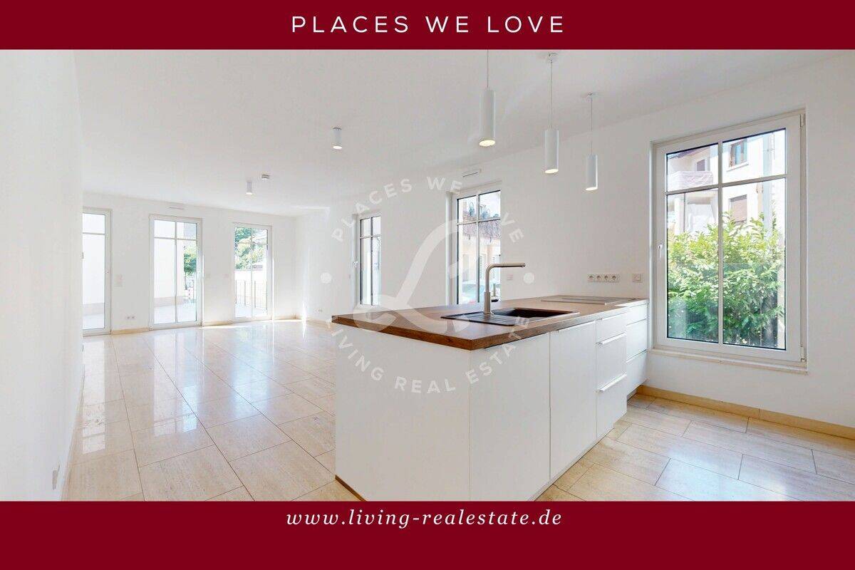 Exklusiv Wohnen auf drei Ebenen – Modernes Stadthaus mit sonniger Terrasse, Balkon & EBK, 63263 Neu-Isenburg