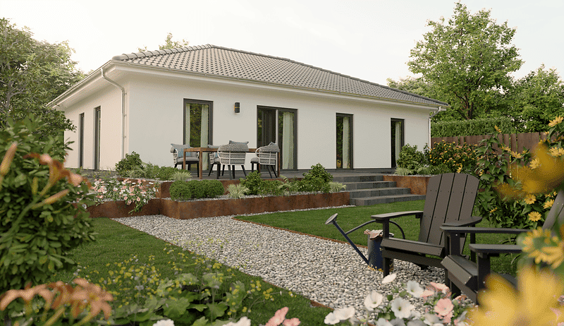 Bungalow 110 massiv gebaut, Preis inkl. Grundstück, 66507 Reifenberg