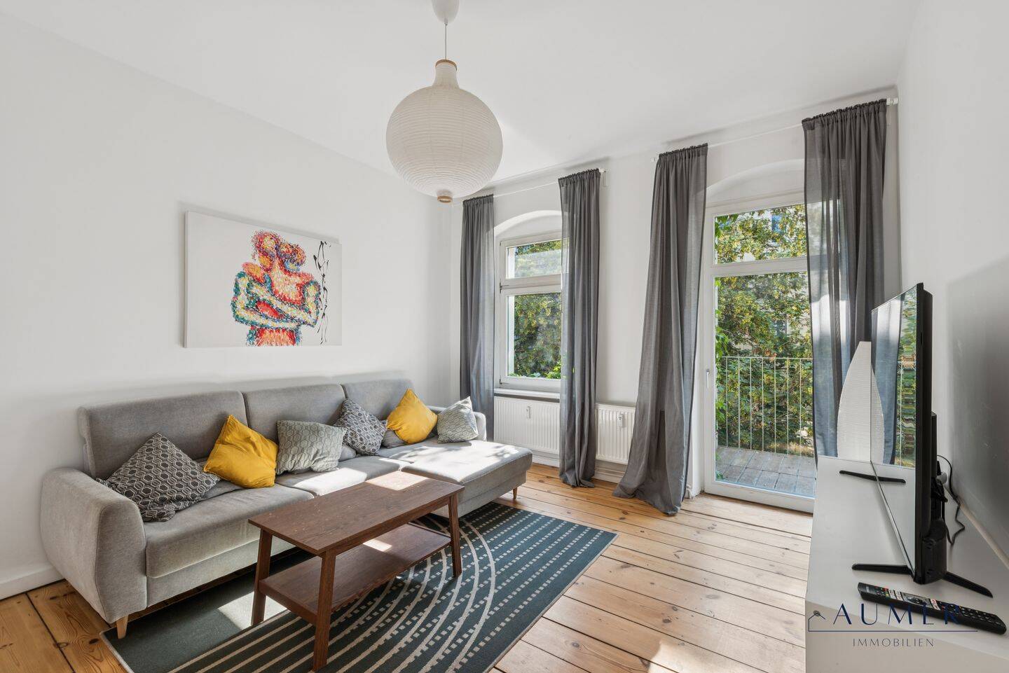 Ruhige 2-Zimmer-Altbauwohnung mit Balkon zum Innenhof, 10245 Berlin (Friedrichshain-Kreuzberg Friedrichshain)