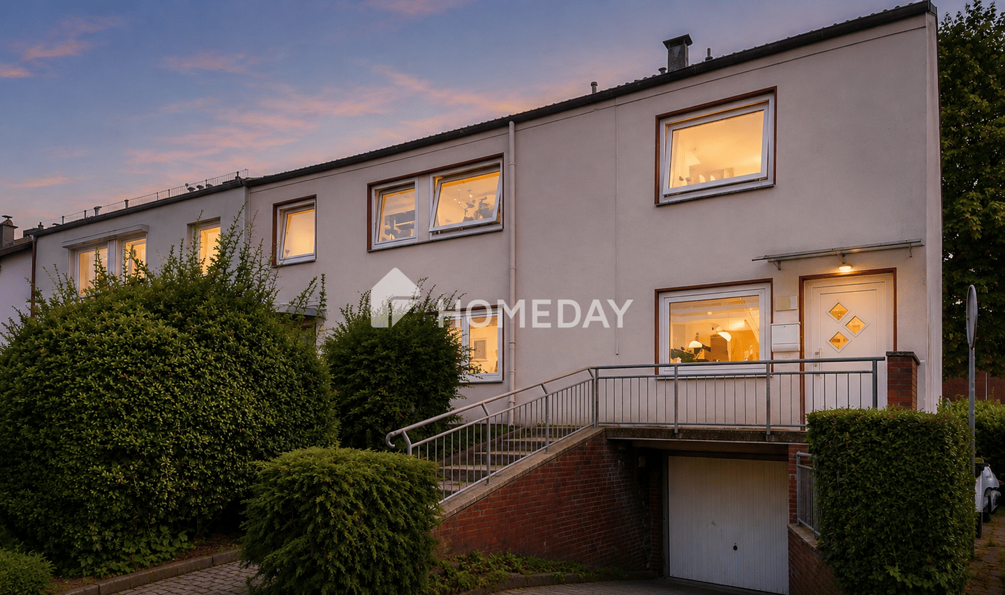 Große 5-Zimmer-Terrassenwohnung, eigener Garten und Garage… Frei lieferbar!, 22844 Norderstedt