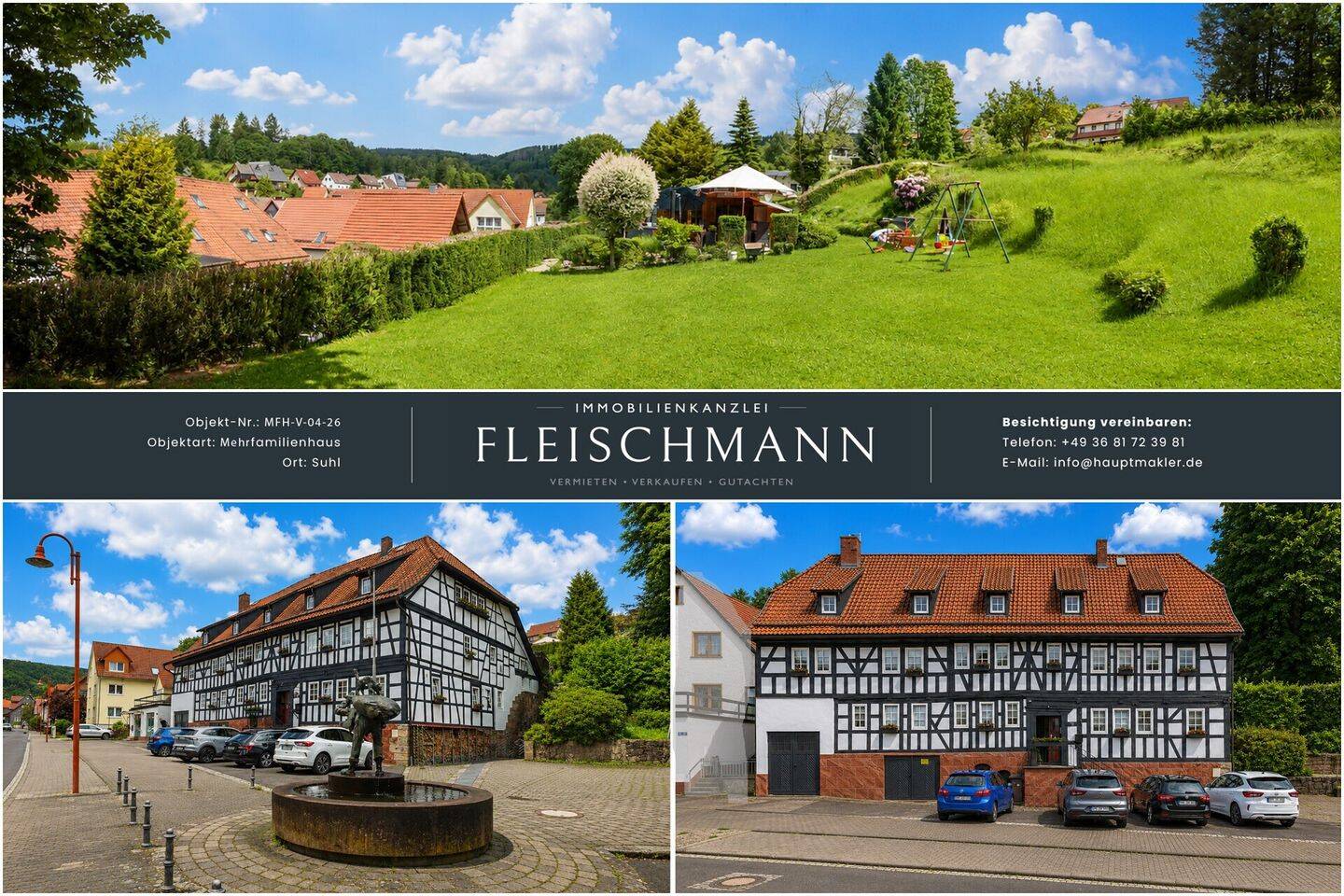 Historischer Charme trifft auf vielseitiges Entwicklungspotenzial, 98529 Suhl (Mäbendorf Suhl Albrechts Dietzhausen Wichtshausen)