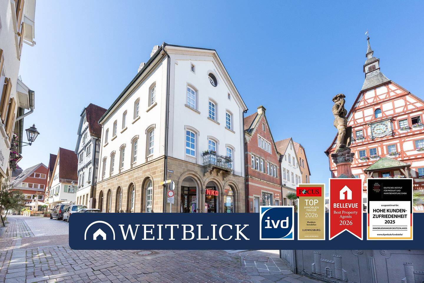 WEITBLICK: Altstadtjuwel in Bestlage!, 74354 Besigheim