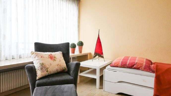 ruhiges 1-Zimmer-Apartment in Waiblingen-Hegnach – WOHNEN AUF ZEIT, 71334 Waiblingen
