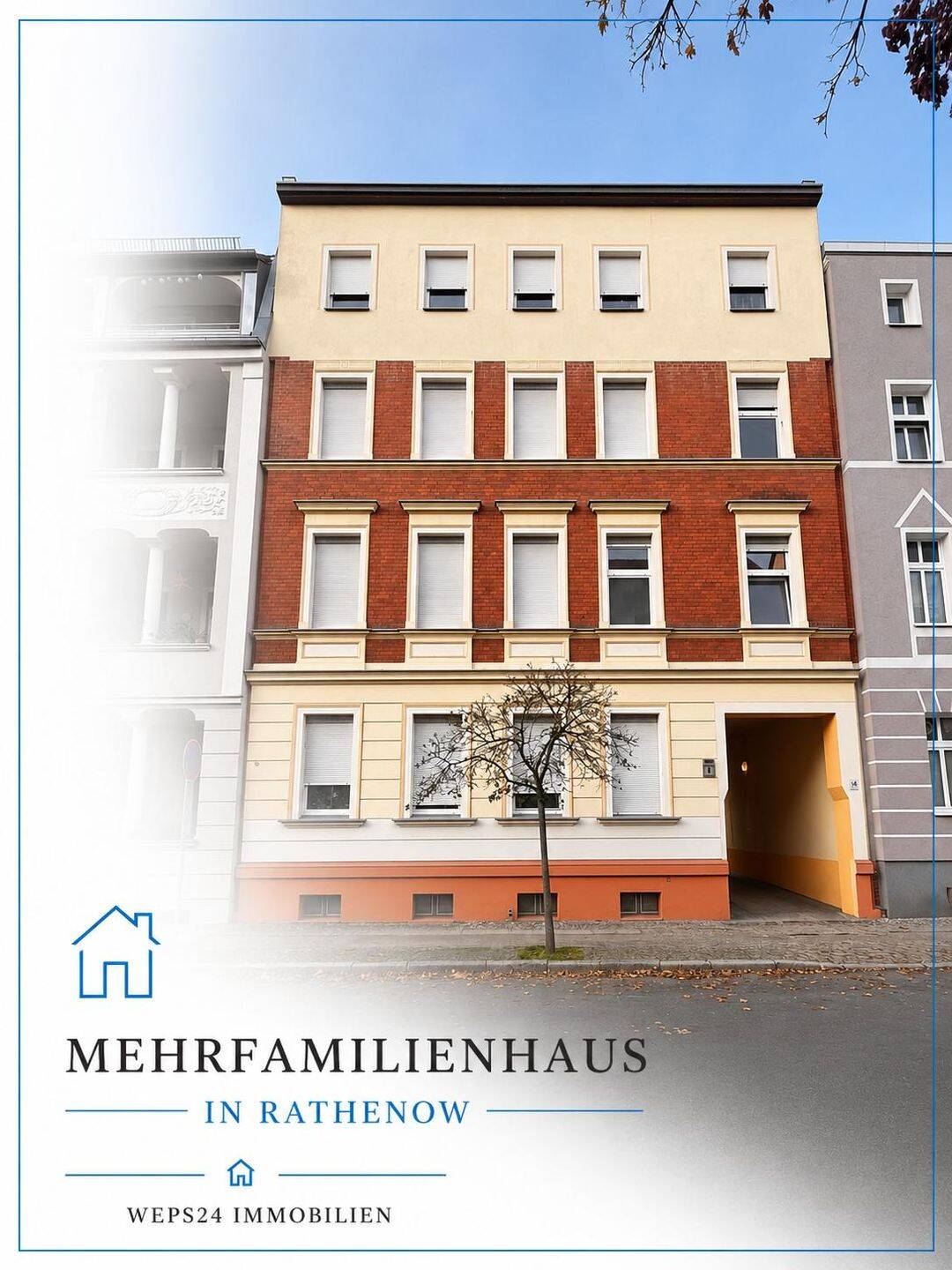 NEU Saniertes Mehrfamilienhaus mit 5 Wohneinheiten in Rathenow bei Berlin, 14712 Rathenow