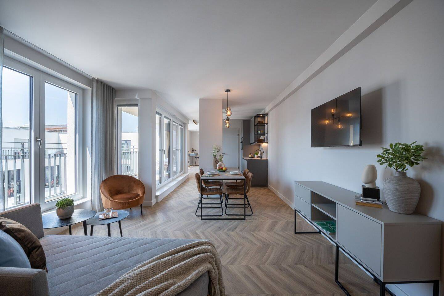 Große Penthouse-Wohnung mit eigener Dachterrasse und Vollausstattung | verfügbar ab sofort!, 10247 Berlin (Friedrichshain-Kreuzberg Friedrichshain Prenzlauer Berg)