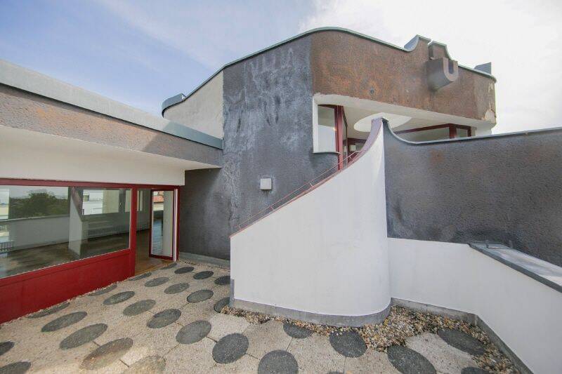 Bezugsfreie 3 Zi-Penthouse-Whg mit 2 Terrassen Aufzug u. opt. TG, 12161 Berlin (Steglitz-Zehlendorf Friedenau Steglitz)