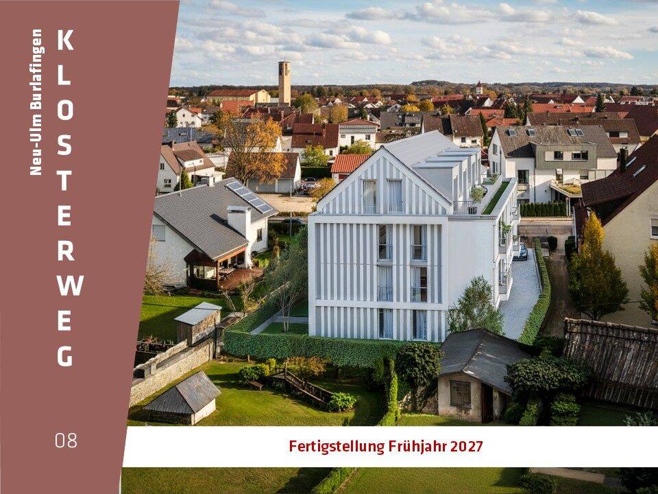 4-ZIMMER PENTHOUSE MIT DACHTERRASSE | WOHNEN IM KLOSTERWEG IN BURLAFINGEN, 89233 Neu-Ulm
