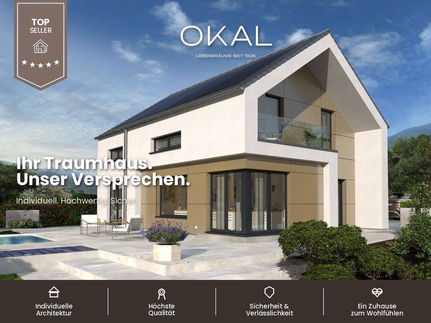 OKAL – EIN DESIGNHAUS DER EXTRAKLASSE – jetzt inkl. GRUNDSTÜCK !, 31191 Algermissen