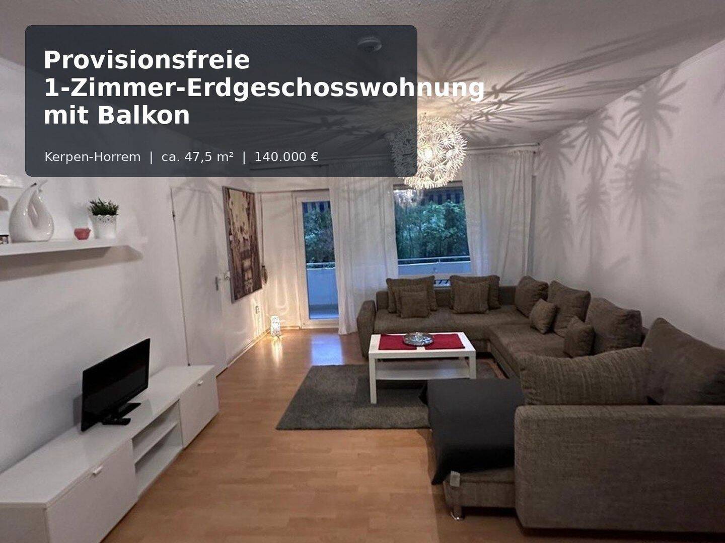 Provisionsfreie Erdgeschosswohnung mit Balkon und Keller in Kerpen-Horrem, 50169 Kerpen