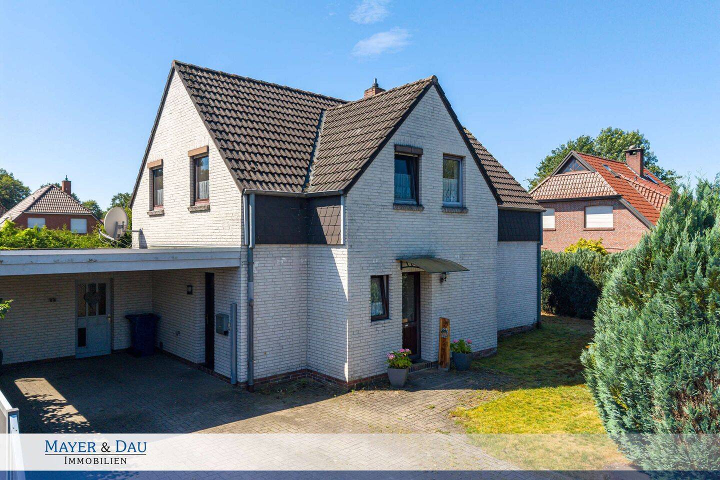 Ein Zuhause mit Potenzial – familienfreundliches Einfamilienhaus mit Garten und Carport. Obj. 10070, 26188 Edewecht