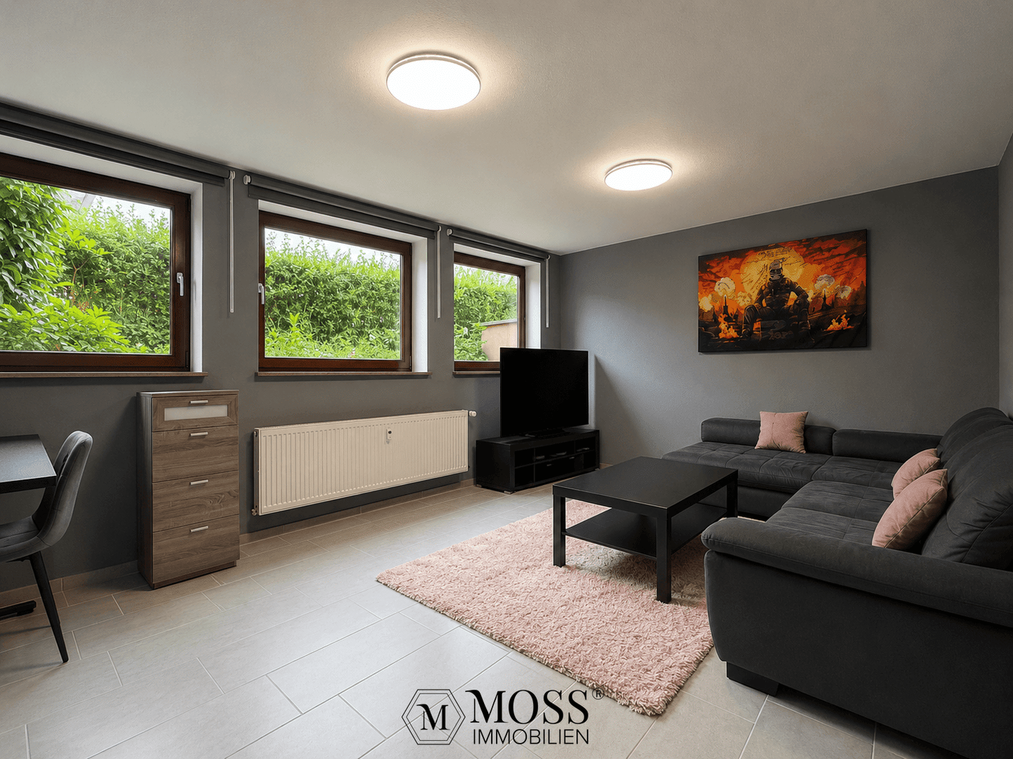Modernisierte Souterrainwohnung mit Gartenanteil in ruhiger Wohnlage, 79238 Ehrenkirchen